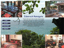Tablet Screenshot of edenrock.southcoastrentals.co.za